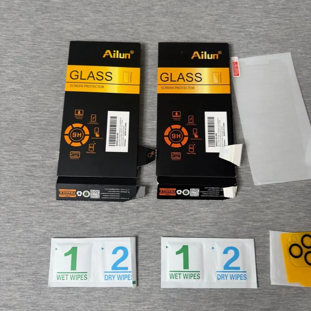 UniqueMe iPhone 12 Pro Clear Screen Protectors 5 PCS. Set